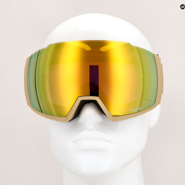 Ski goggles Rossignol Magne'lens sand/gold mirror/silver mirror 8
