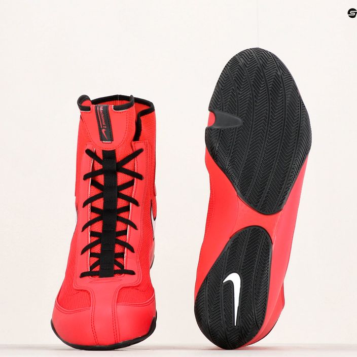 Nike Machomai 2 university red/white/black boxing shoes 8