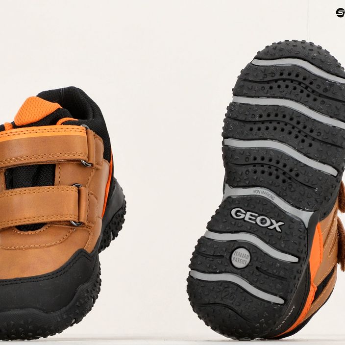 Geox Baltic Abx tobacco/orange children's shoes 8
