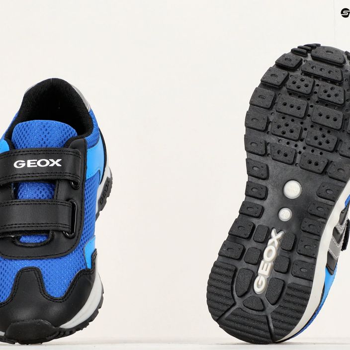 Geox Pavel royal/nero children's shoes 15
