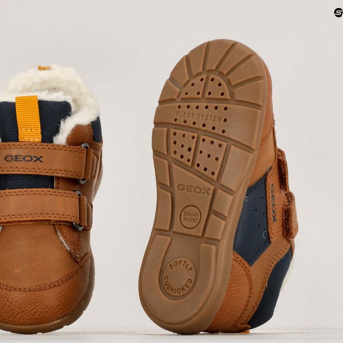 Geox Elthan tobacco/navy children's shoes 15