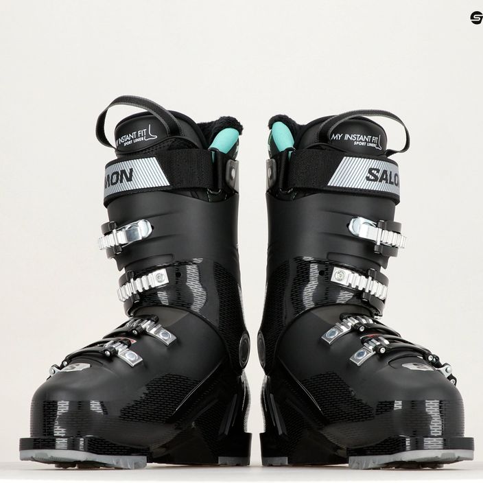 Women's ski boots Salomon Select HV Cruise 90 W GW black/beluga/silver 9