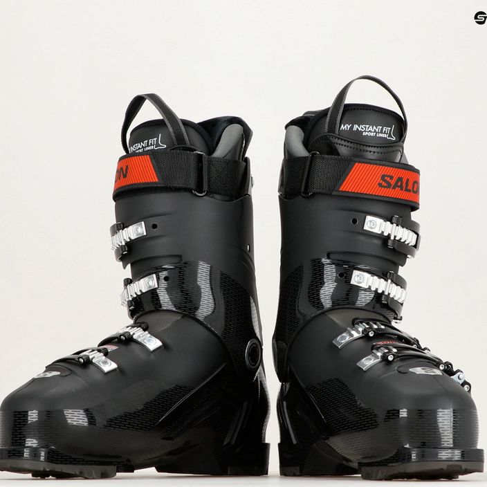 Men's Salomon Select HV Cruise 100 GW ski boots black/beluga/matador 9