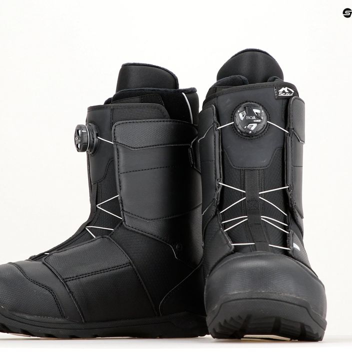Men's snowboard boots HEAD Scout LYT Boa Coiler 2023 black 12