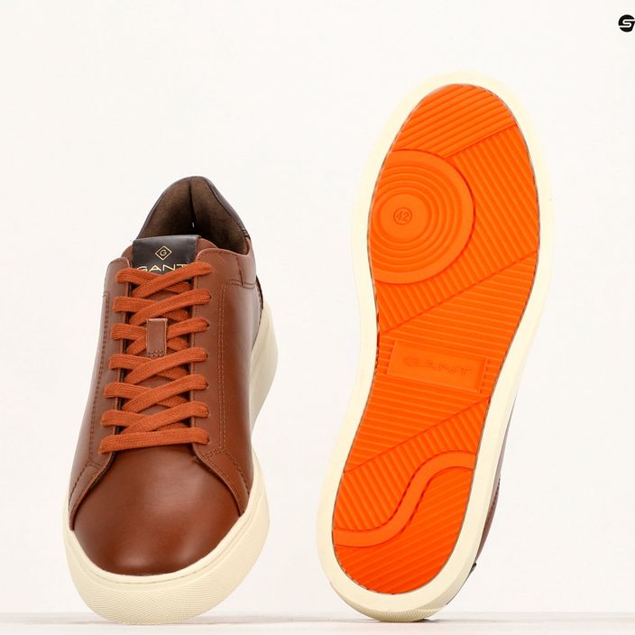 GANT Mc Julien cognac/dark brown men's shoes 15