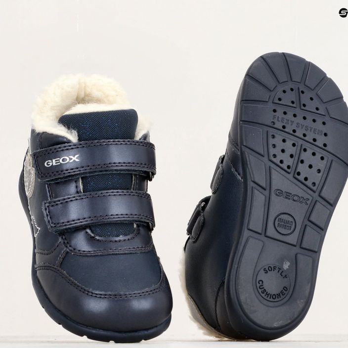 Geox Elthan navy/dark silver children's shoes 15