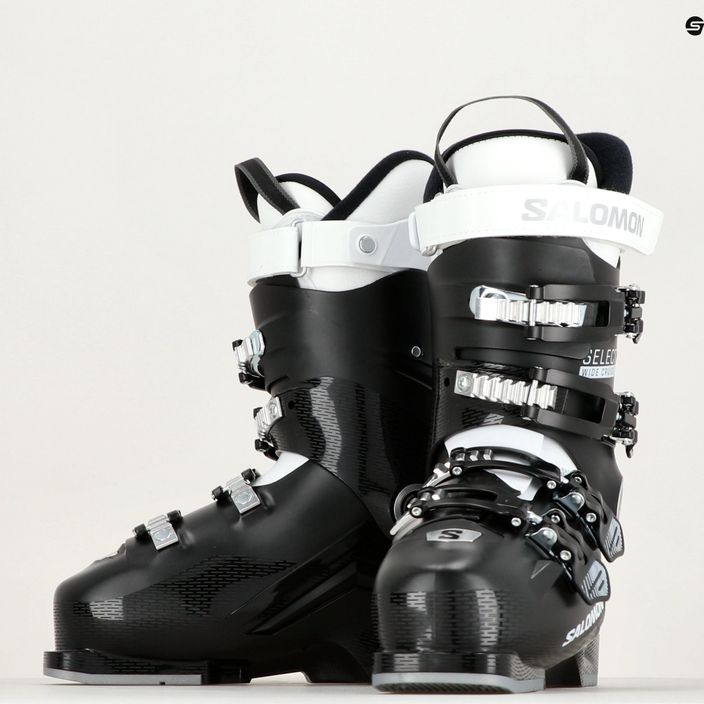 Women's ski boots Salomon Select Wide Cruise 60 W black/white/white 9