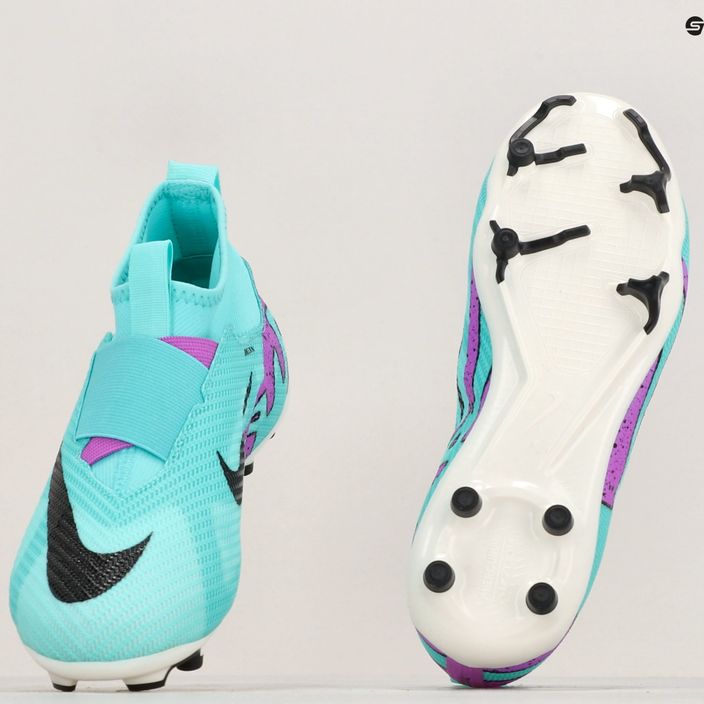 Children's football boots Nike Jr Mercurial Superfly 9 Pro FG hyper turquoise/black/ white/fuchsia dream 8