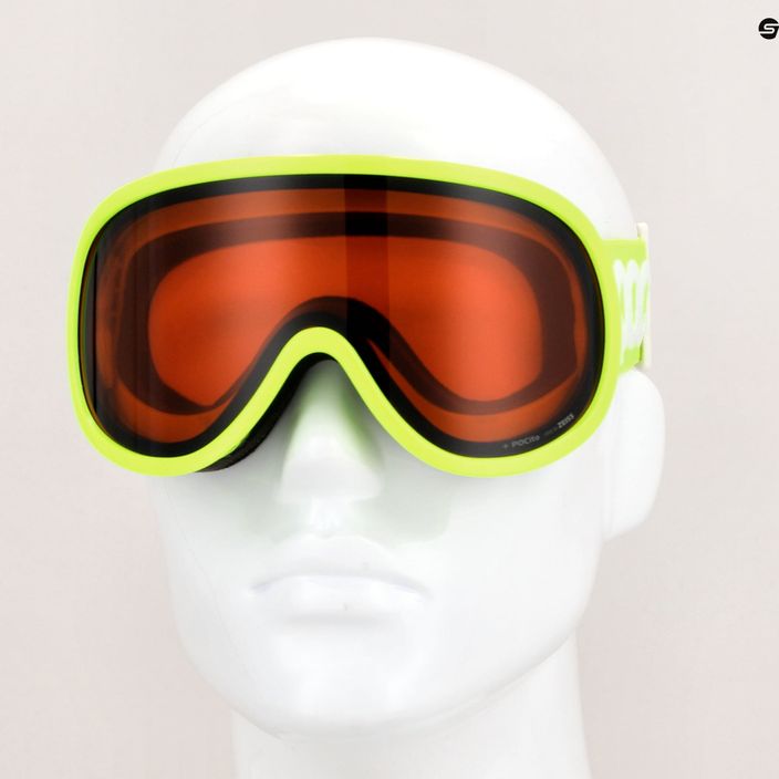 Children's ski goggles POC POCito Retina fluorescent yellow/green 6