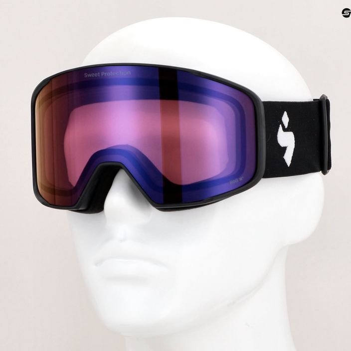 Sweet Protection Boondock RIG Reflect light amethyst/matte black/black ski goggles 5