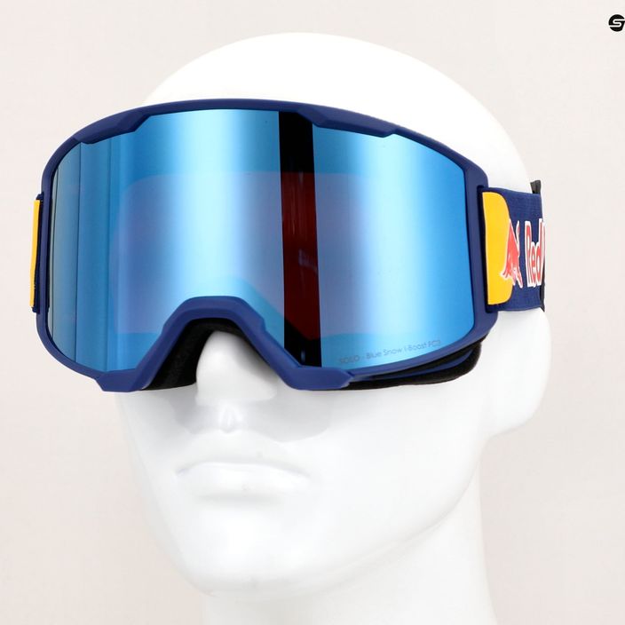 Red Bull SPECT Solo S3 dark blue/blue/purple/blue mirror ski goggles 4