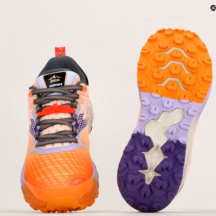 Women's running shoes Joma Sima orange/violet 9