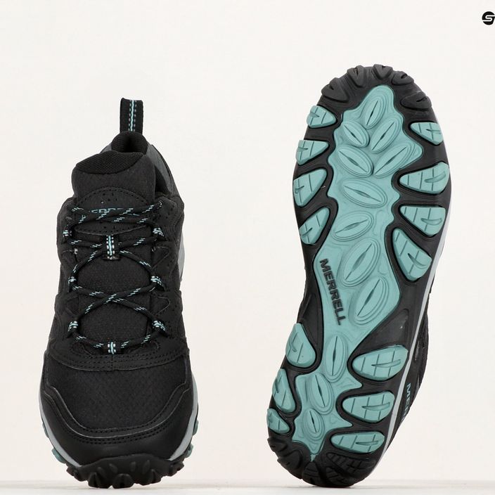 Women's hiking boots Merrell West Rim Sport GTX black 8