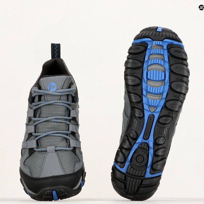 Merrell Claypool Sport GTX rock/cobalt men's hiking boots 8
