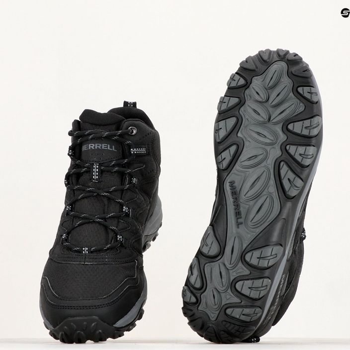 Men's hiking boots Merrell West Rim Sport Mid GTX black 8
