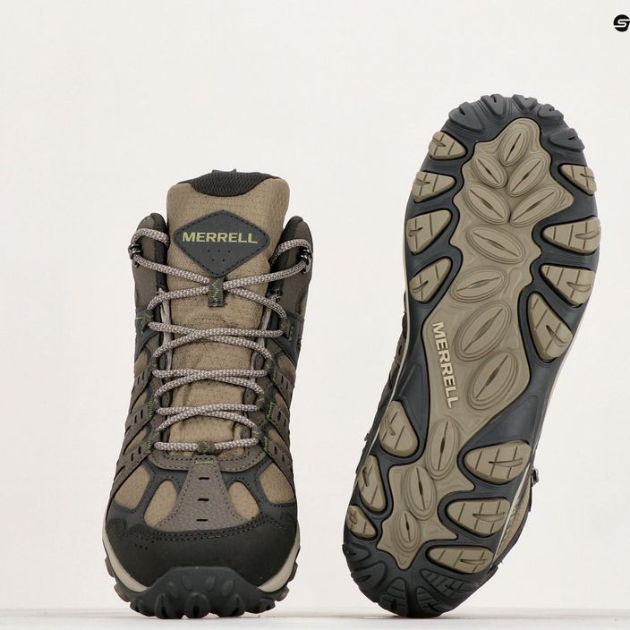 Men's hiking boots Merrell Accentor 3 Sport Mid GTX boulder 9