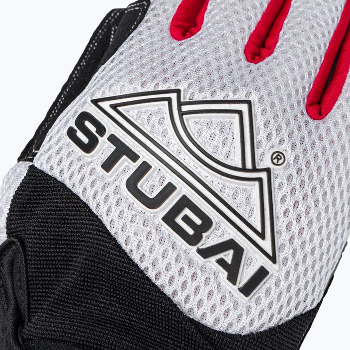 STUBAIEternal Full Finger climbing gloves white and red 950062 4