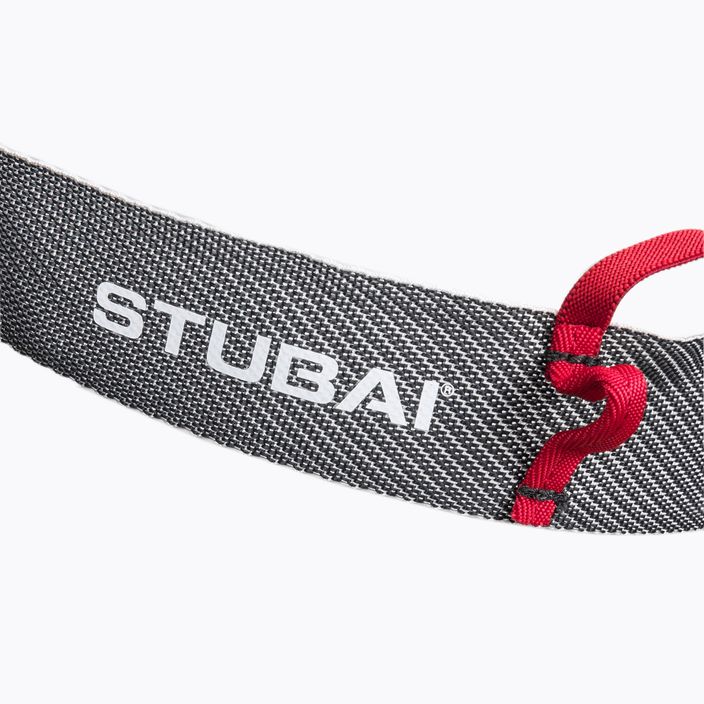 STUBAI Lux Lightweight climbing harness white and red 998019 4