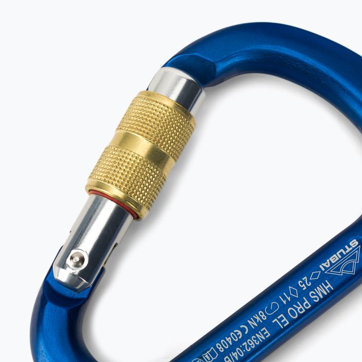 STUBAI Hms Pro Easylock carabiner blue 977781B 3