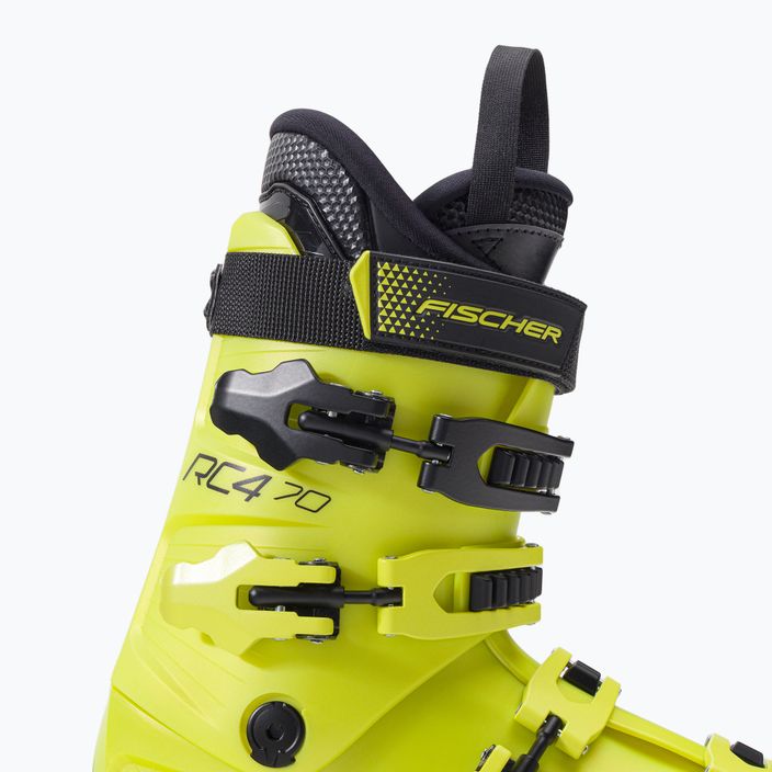 Children's ski boots Fischer RC4 70 JR yellow U19018 7
