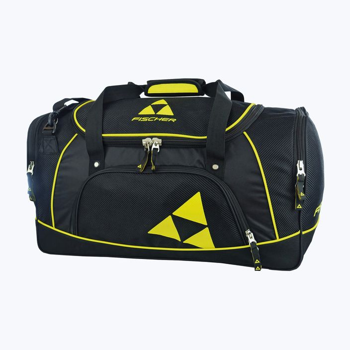 Travel bag Fischer Team Sportbag 45L black/yellow