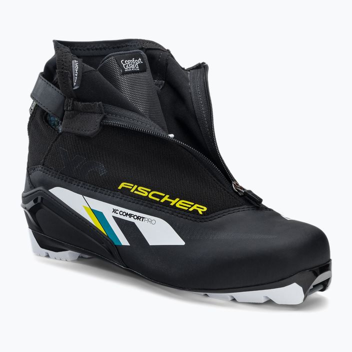 Fischer XC Comfort Pro cross-country ski boots black/yellow S20920 6