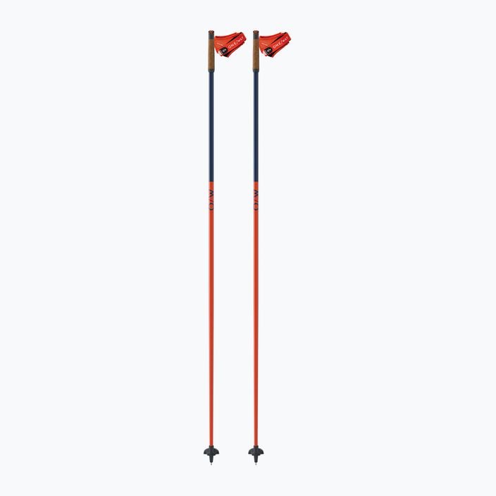 One Way Diamond 1 Mag orange and blue cross-country ski poles OZ43021 7