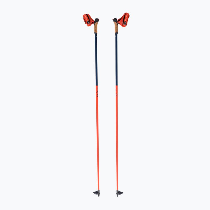 One Way Diamond 1 Mag orange and blue cross-country ski poles OZ43021