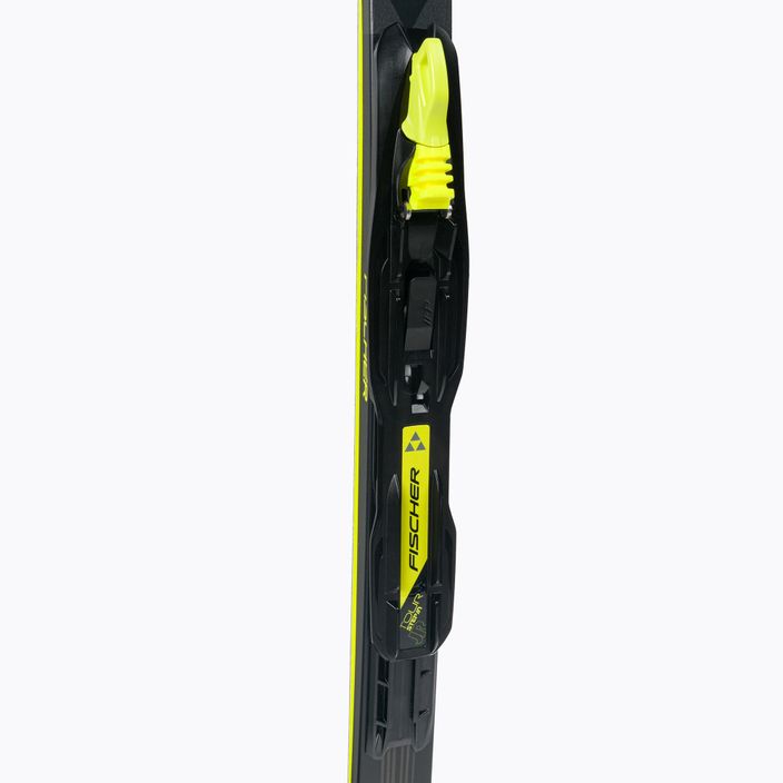 Fischer Sprint Crown + Tour Step-In children's cross-country skis black and yellow NP63019V 6