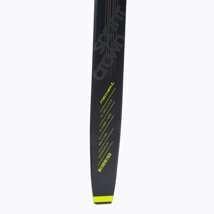 Fischer Sprint Crown + Tour Step-In children's cross-country skis black and yellow NP63019V 7