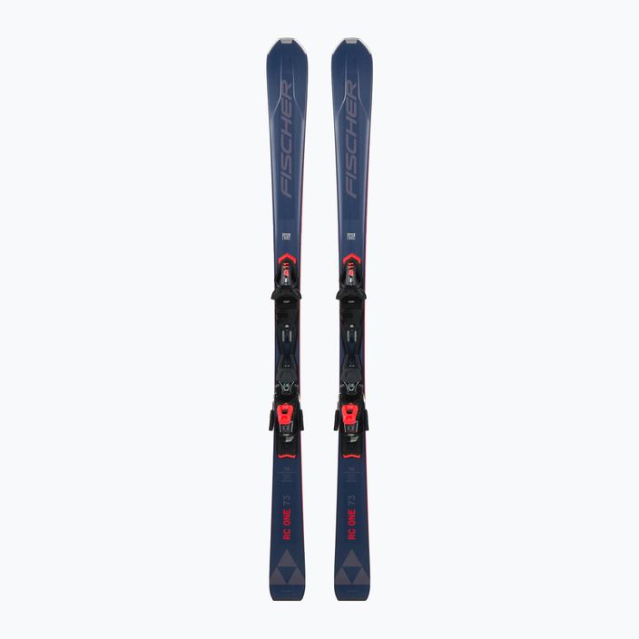 Downhill skis Fischer RC ONE 73 AR + RS 11 PR navy blue A09422 T40221