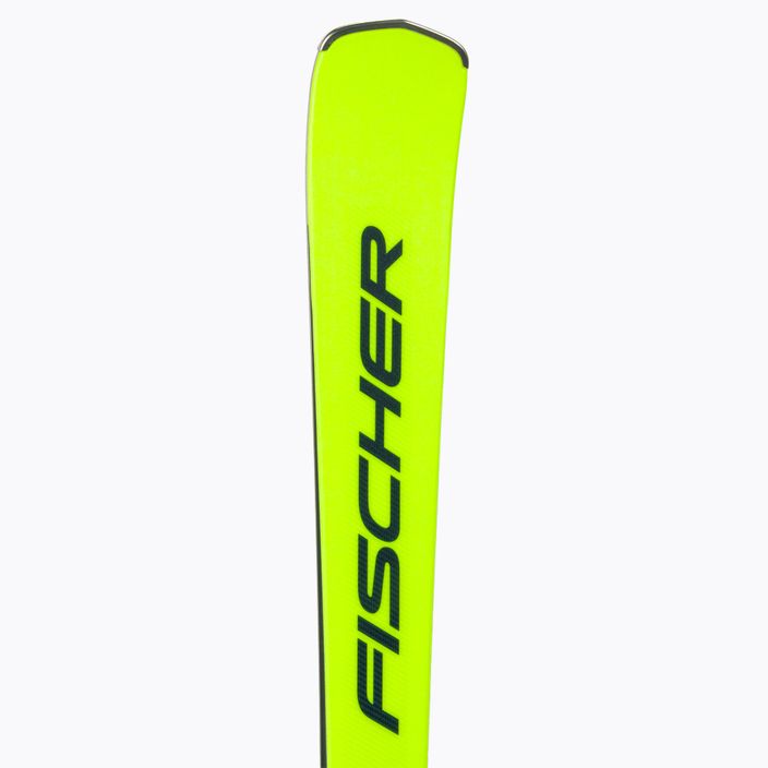 Fischer RC4 RCS AR + RC4 Z11 PR downhill skis yellow A07522 T40020 8