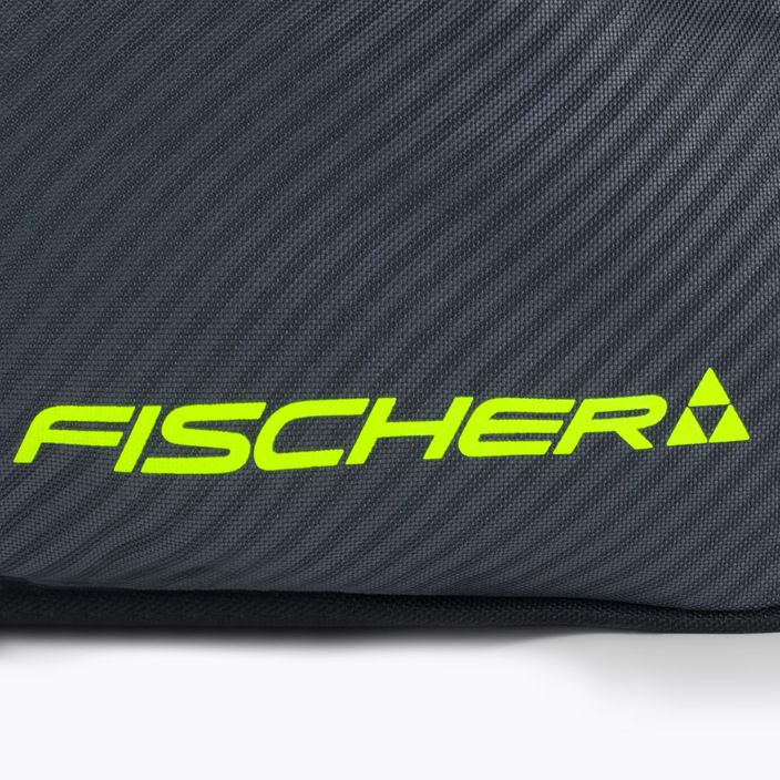 Fischer Backpack Race ski backpack black and yellow 4