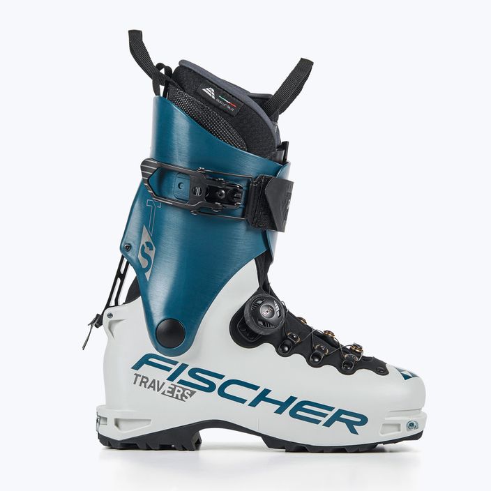 Women's ski boot Fischer Travers TS white-blue U18222 9