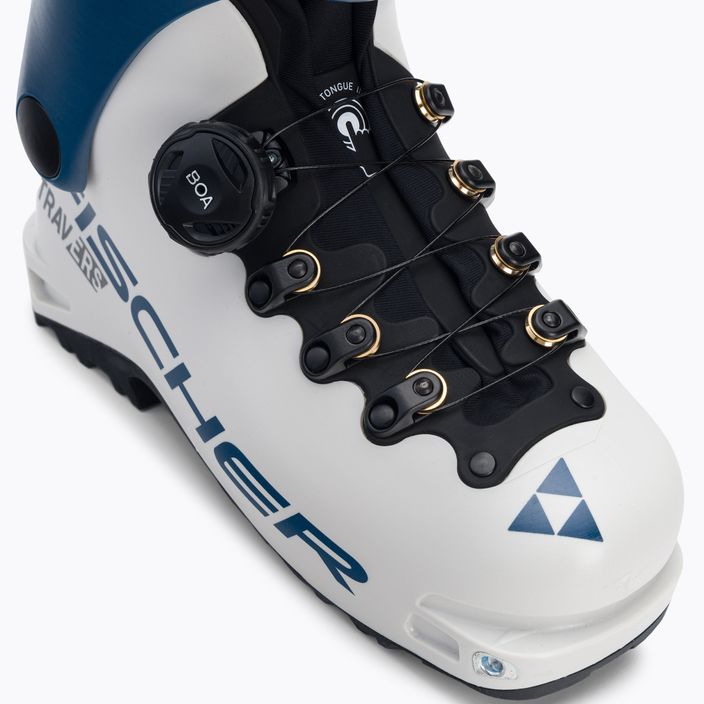 Women's ski boot Fischer Travers TS white-blue U18222 7