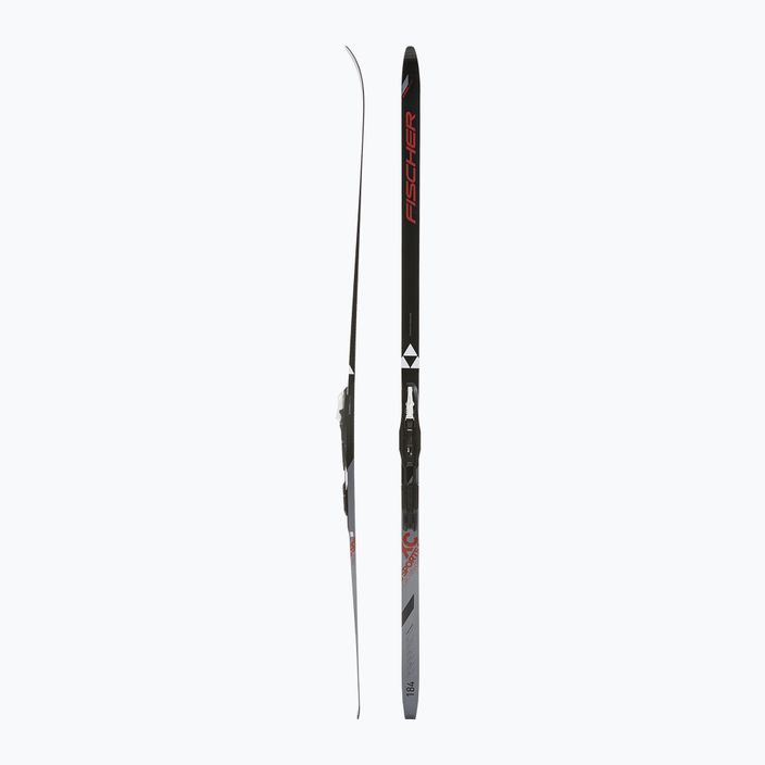 Fischer Sports Crown EF Mounted cross-country skis black and silver NV44022 2