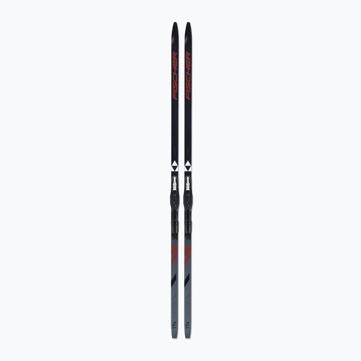 Fischer Sports Crown EF Mounted cross-country skis black and silver NV44022 6