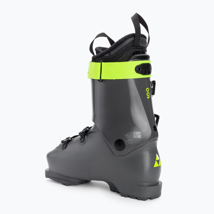 Men's ski boots Fischer RC4 100 HV VAC GW granite/granite 2