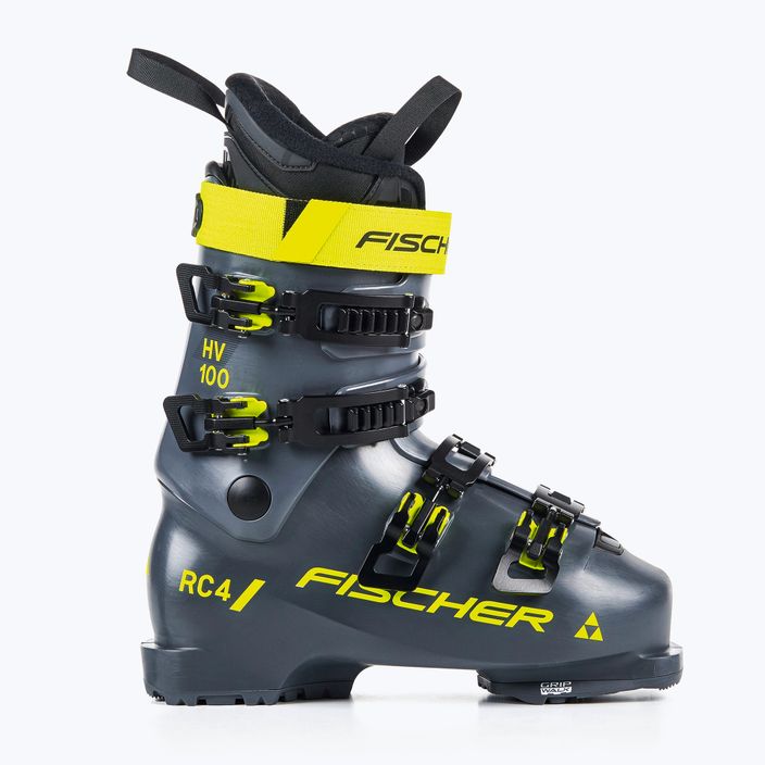 Men's ski boots Fischer RC4 100 HV VAC GW granite/granite 6