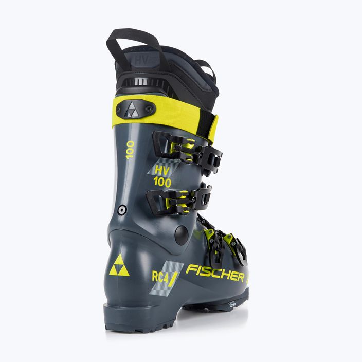 Men's ski boots Fischer RC4 100 HV VAC GW granite/granite 9