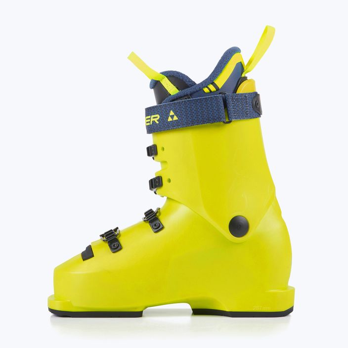 Children's ski boots Fischer RC4 65 JR yellow/yellow 7