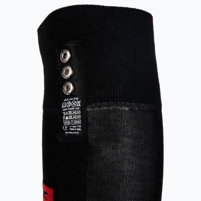 Lenz Set Of Heat Sock 5.0 Toe Cap + Lithium Pack RCB black 1200 4