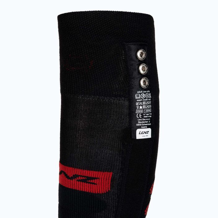 Lenz Set Of Heat Sock 5.0 Toe Cap + Lithium Pack RCB black 1200 6