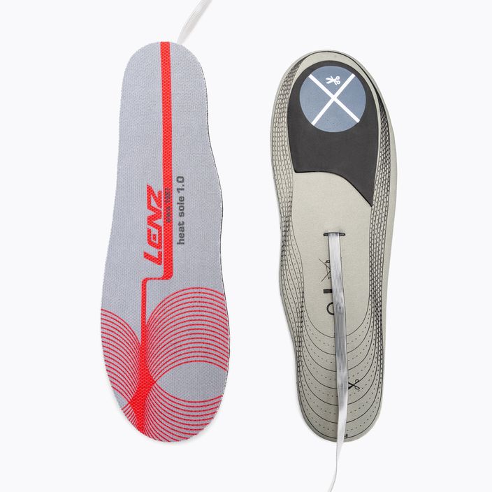 Lenz heated shoe insoles Set Of Heat Sole 1.0 + Lithium Pack Insole RCB 1200 white 1560 2