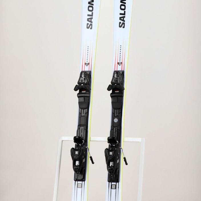 Salomon S/Max Endurance + M10 GW downhill skis white/black/acid green 10