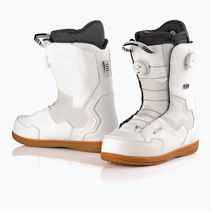 Snowboard boots DEELUXE ID Dual Boa white 7