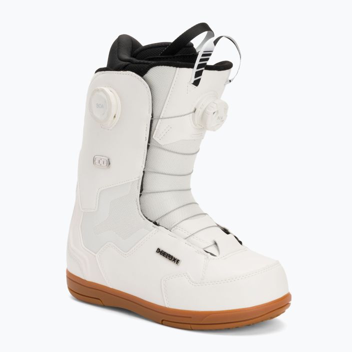Snowboard boots DEELUXE ID Dual Boa white