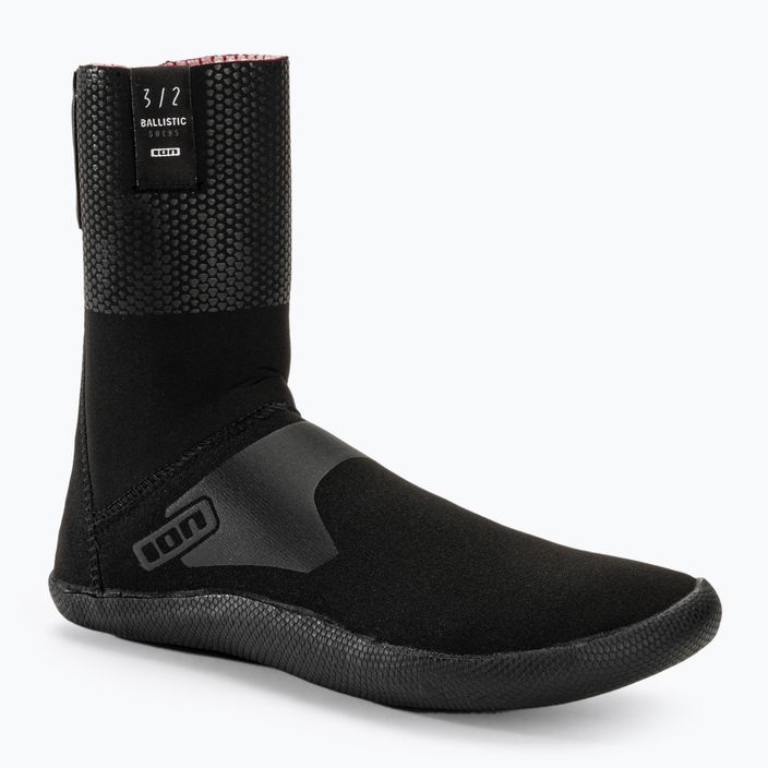 ION Socks Ballistic 3/2 Round Toe neoprene socks black