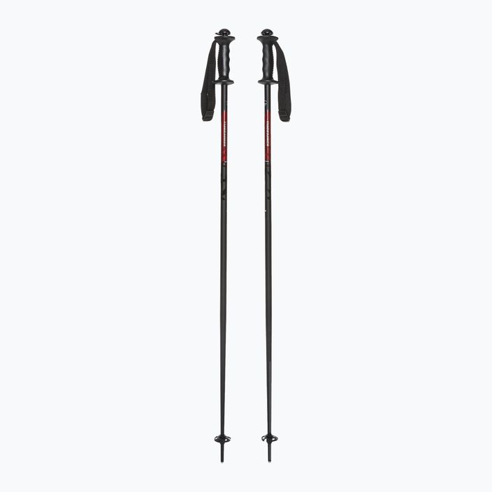 Komperdell Alpine Schnapsstock ski poles black/red