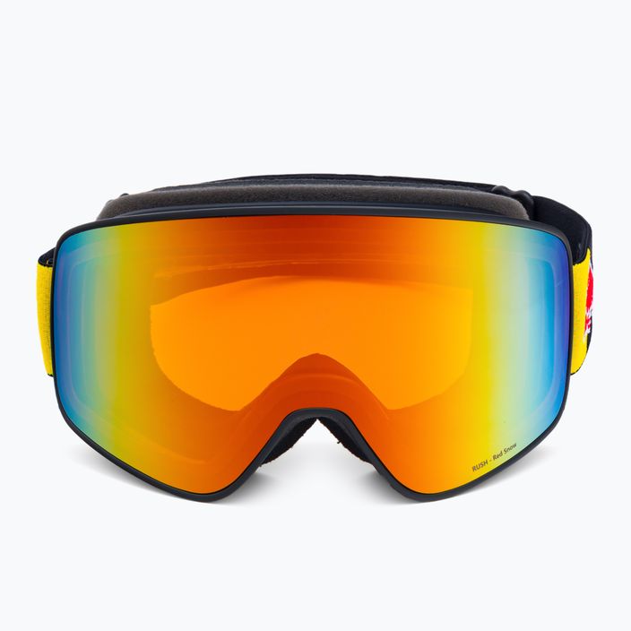 Red Bull SPECT Rush matt black/black/orange red mirror/red snow 013 ski goggles 2